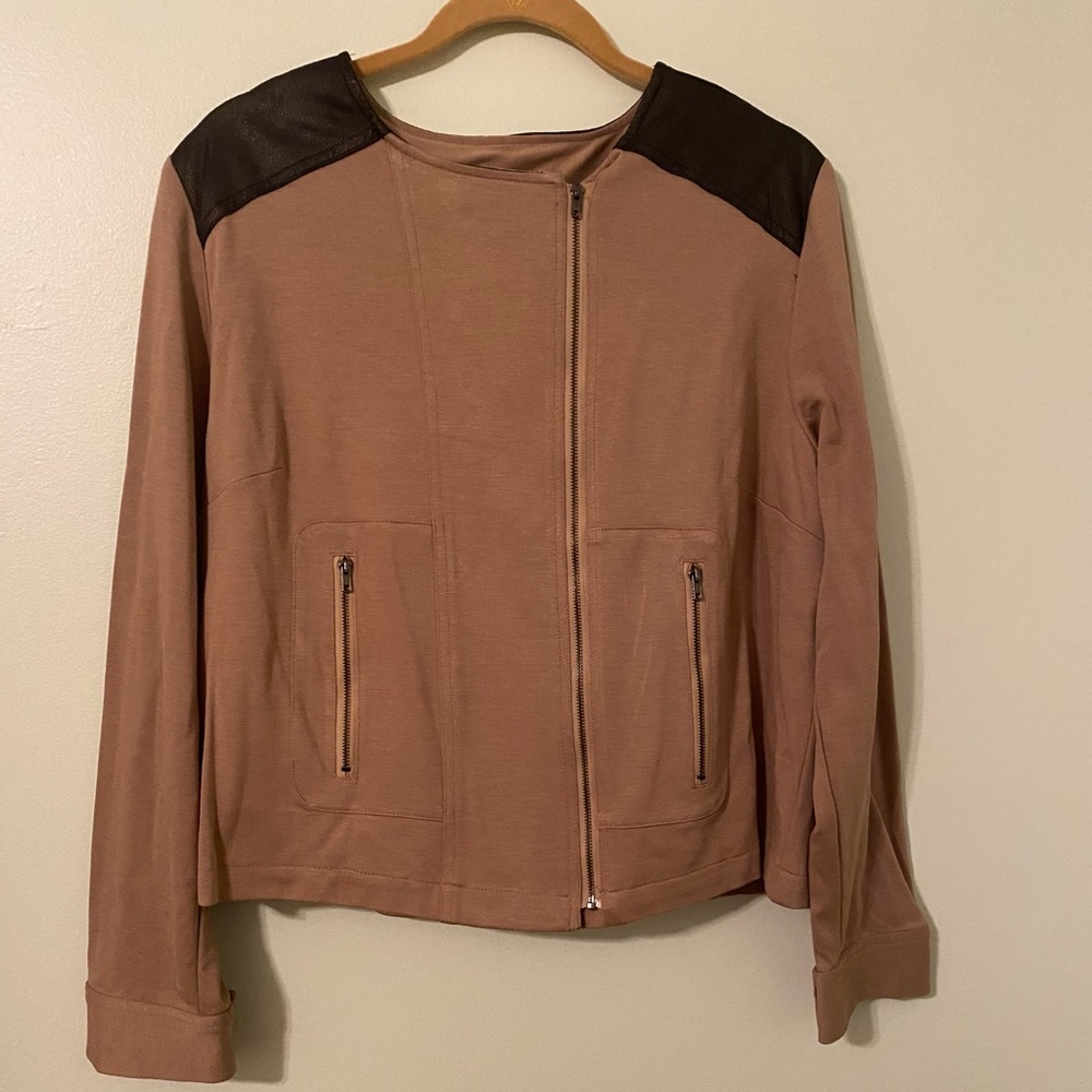 Countess Luann zipper front jacket, size XL